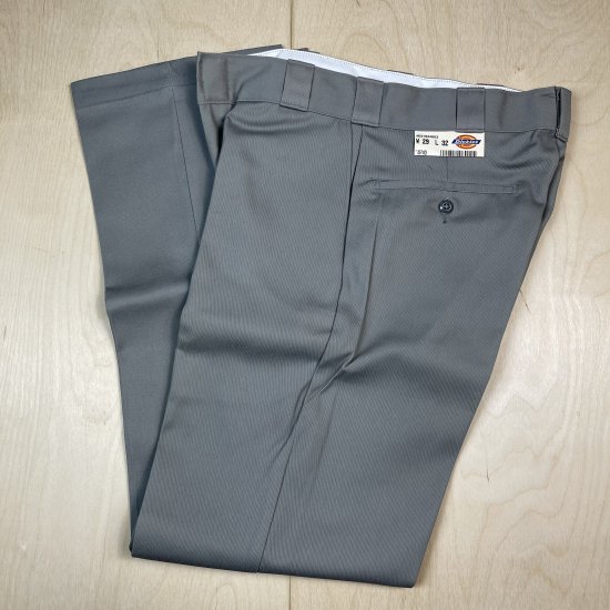 新品未使用 Dickies 874 シルバーグレー size:32×32