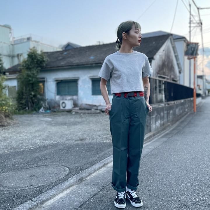 Lady's】CHAMPION / Ladies' Cropped Heritage T-Shirt