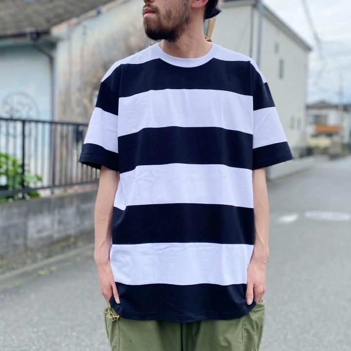 レア　パン・ブラウン Tシャツ エイプ柄 ピンストライプワイドタックパンツ ボトムス パンツ[品番