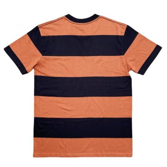 as colour / WIDE STRIPE Tee - エーエス・カラー ワイド