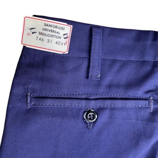 DEADSTOCK UNIVERSALOVERALL WORK PANTS 紺 DEADSTOCK UNIVERSALOVERALL WORK PANTS 紺 UNIVERSAL OVERALL