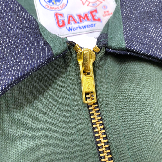 GAME SPORTS WEAR / The Defender Work Shirt GREEN