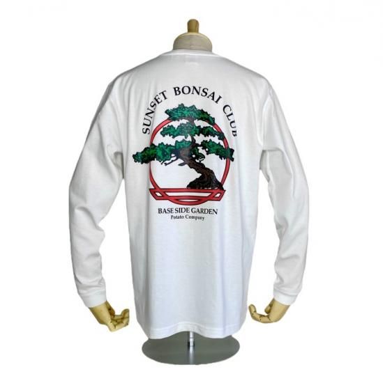 夕陽のTシャツ&SUNSET ORIGINAL / SUNSET BONSAI CLUB L/S TEE