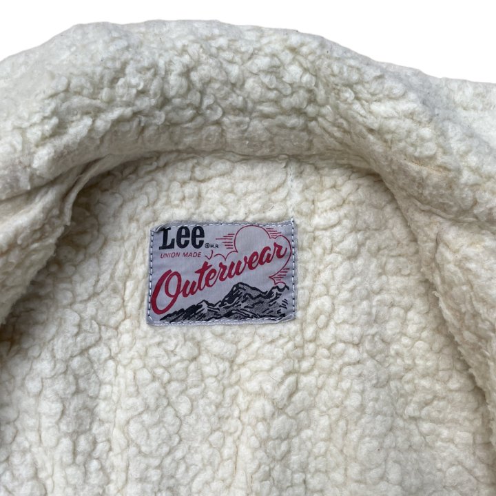 70s’ Lee Outerwear ボアカバーオール パッチワークプリント