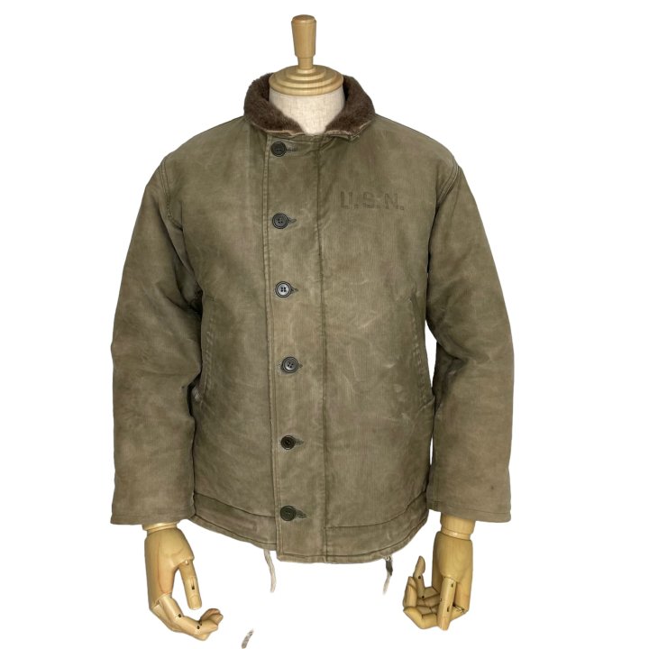 「極上」40's US NAVY N-1deck jacket U.S.NAVY