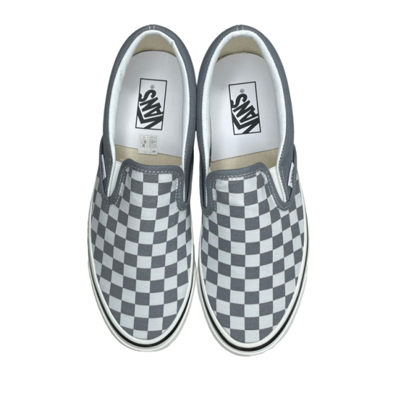 VANS スリッポン チェッカー 23.5 スニーカー-connectedremag.com