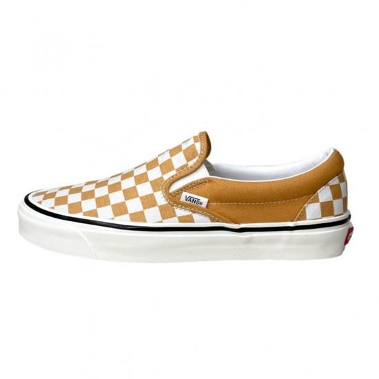 23.5~28cm】 VANS Classic Slip-On98DX/ChekerboardーHoney Yello 23.5~28cm】 VANS Classic Slip-On98DX/ChekerboardーHoney Yello