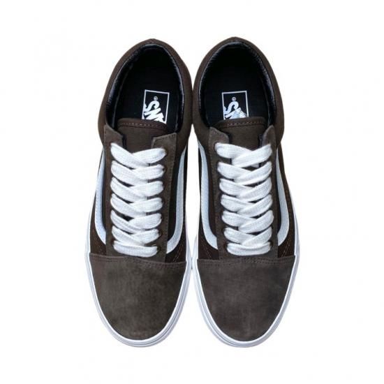 23.5 28cm VANS OLD SKOOL Oversized Lrce Brown Black