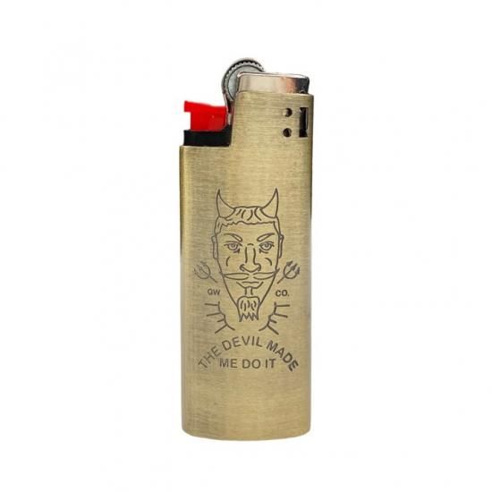 LOGO LIGHTER CASE ライターケース CLASSIC LOGO LEATHER LIGHTER CASE | APHRODITEGANG HOLDINGS