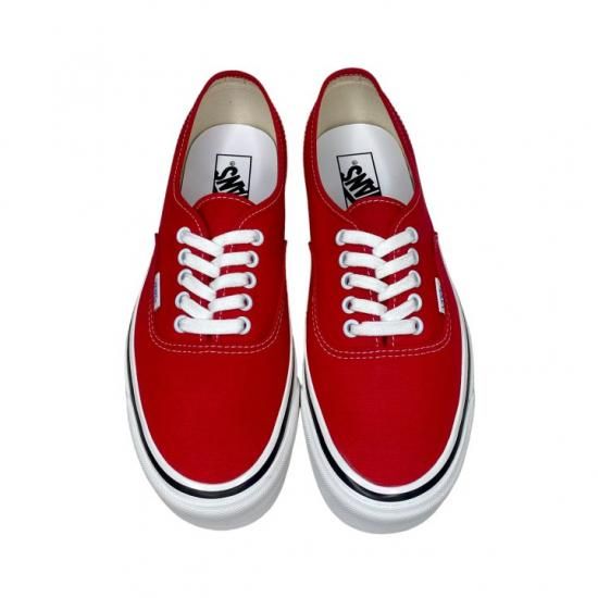 【23.5～28.5cm】VANS/Authentic 44 DX(ANAHEIM FACTORY)Racing-RED/バンズ オーセンティック  44DXレーシング - レッド