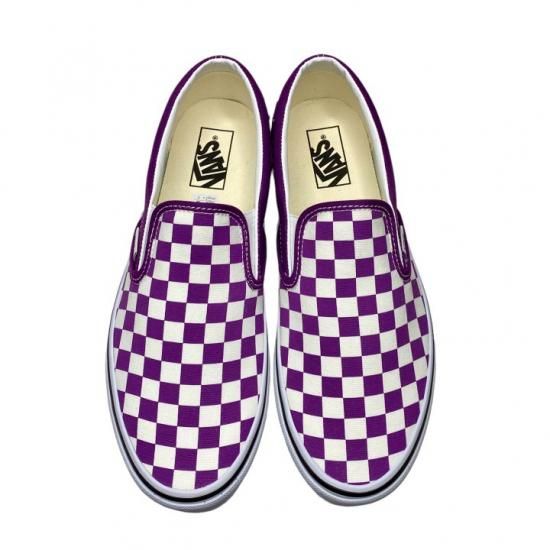 23.5~28cm】 VANS Classic Slip-On/Color Theory Chekerboard 23.5~28cm】 VANS Classic Slip-On/Color Theory Chekerboard