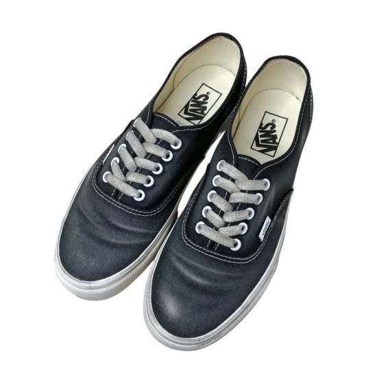 【楽天最安値に挑戦】 26.5～28.5cm】VANS/Authentic Wave Black/バンズ Washed 靴