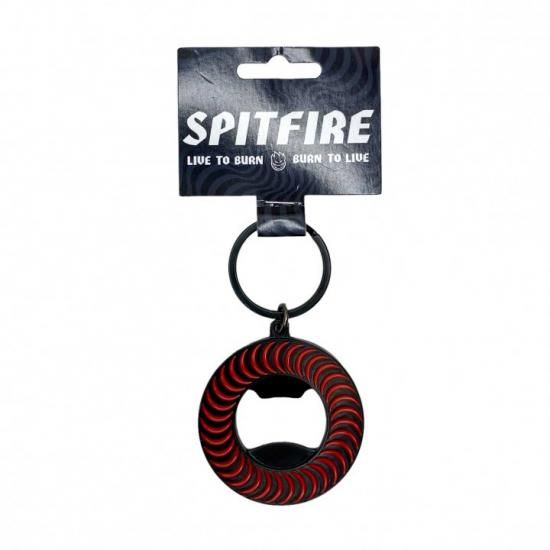 Spitfire キーホルダー　スピットファイヤー　wheel レッド　ブラック SPITFIRE スピットファイヤー スケートボード ウィール