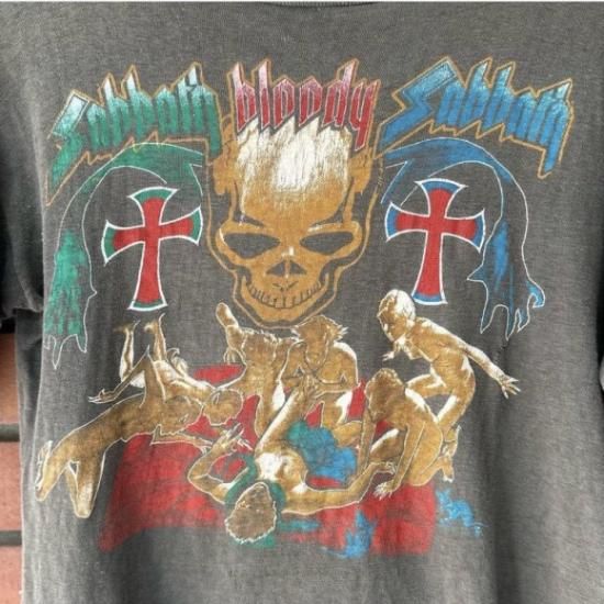 70'S BLACK SABBATH TOUR SHORT SLEEVE TEE/ブラックサバス 70'S BLACK SABBATH TOUR SHORT SLEEVE TEE/ブラックサバス