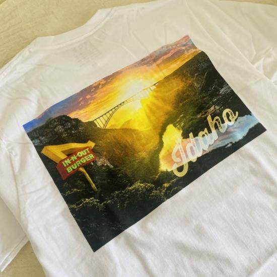 IN-N-OUT BURGER / 2023 IDAHO /WHITE-インアンドアウトバーガー T