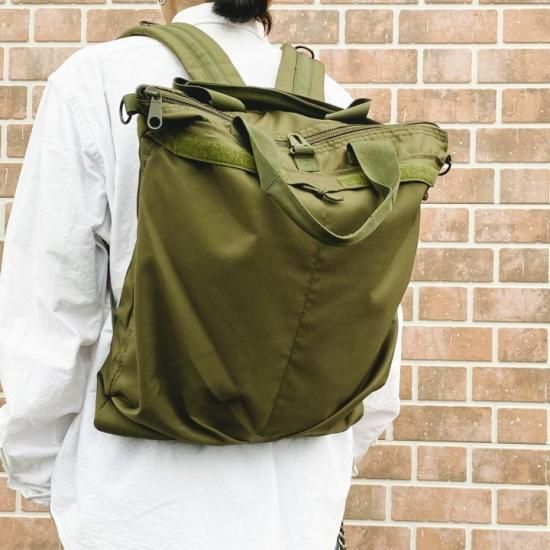 人気の新作 HELMET 3WAY TYPE US BAG/USタイプ 3ウェイ ミリタリー バッグ
