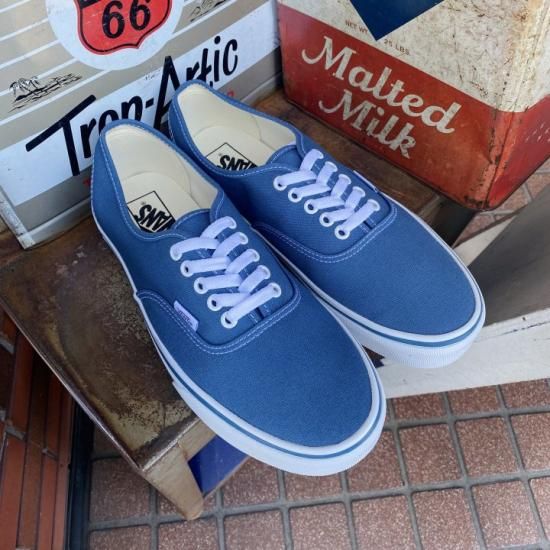 国内発送 23.5～28cm】VANS/Authentic オーセンティック NAVY/ヴァンズ - 靴