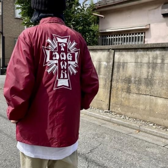 DOG TOWN /CROSS LOGO COACH JACKET - ドッグタウン コーチ DOG TOWN /CROSS LOGO COACH JACKET - ドッグタウン コーチ