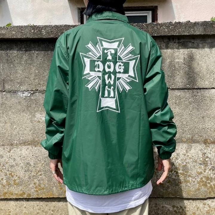 DOG TOWN /CROSS LOGO COACH JACKET - ドッグタウン コーチ DOG TOWN /CROSS LOGO COACH JACKET - ドッグタウン コーチ