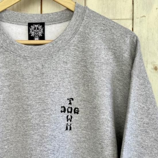 DOG TOWN /CROSS LOGO CREW SWEAT - クロスロゴ スウェット DOG TOWN /CROSS LOGO CREW SWEAT - クロスロゴ スウェット