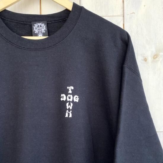 DOG TOWN /CROSS LOGO CREW SWEAT - クロスロゴ スウェット DOG TOWN /CROSS LOGO CREW SWEAT - クロスロゴ スウェット