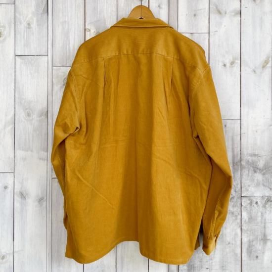 FIVE BROTHER -OPEN COLLAR CORDUROY L/S SHIRTS -ファイブ