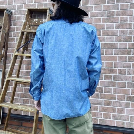 FIVE BROTHER×SHUTTLE NOTES-CHAMBRAY SHIRTS -ファイブブラザー FIVE BROTHER×SHUTTLE NOTES-CHAMBRAY SHIRTS -ファイブブラザー
