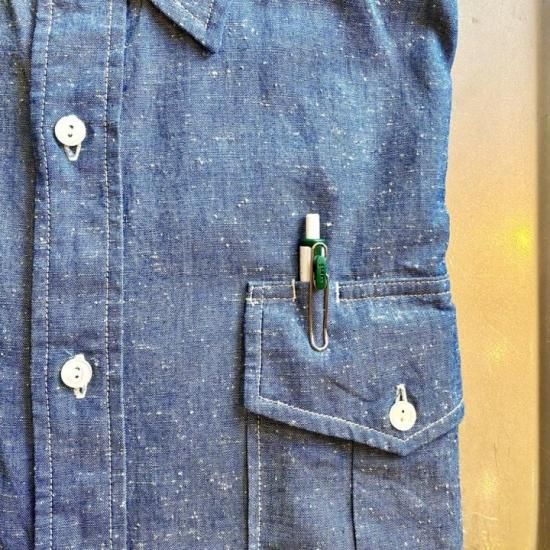 FIVE BROTHER×SHUTTLE NOTES-CHAMBRAY SHIRTS -ファイブブラザー FIVE BROTHER×SHUTTLE NOTES-CHAMBRAY SHIRTS -ファイブブラザー