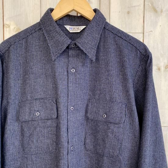 40'sFIVE BROTHER ファイブブラザー5BROTHER ワークシャツ 楽天市場】SALE セール FIVE BROTHER ファイブブラザー ワーク