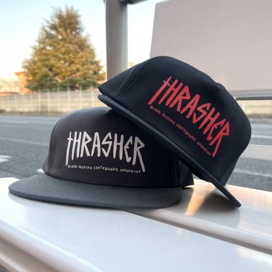 THRASHER MAGAZINE×TOY MACHINE/ SCRATCH SNAP BACK CAP/スラッシャー