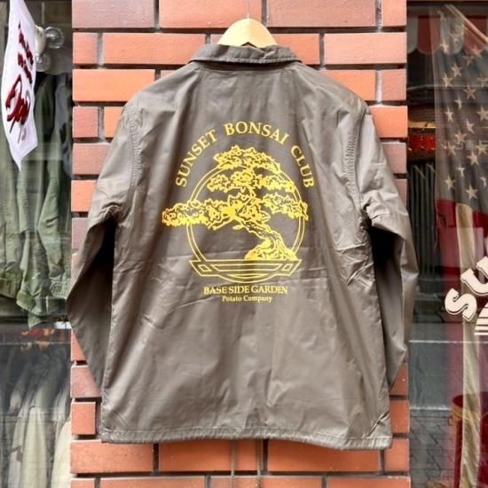 夕陽のTシャツ&SUNSET ORIGINAL / SUNSET BONSAI CLUB COACH JACKET