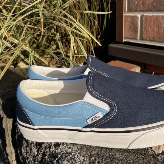 26.5～28.5cm】VANS Classic Slip-On/2Tone Heritage Blue
