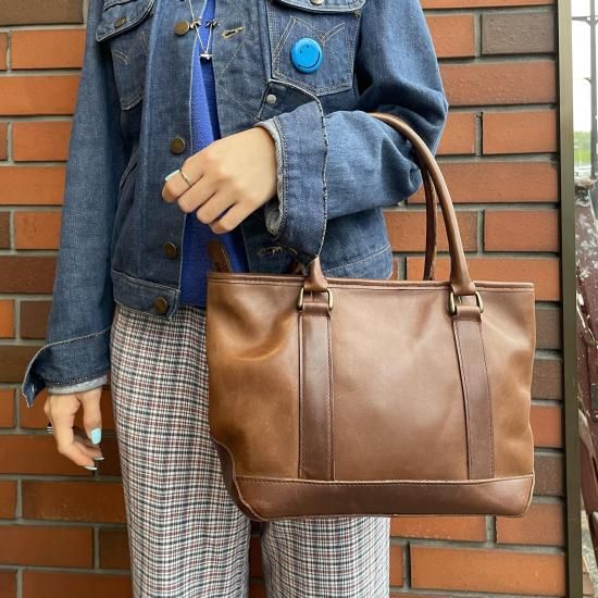 L.L.Beanレザートートバック ブラウン L.L.BEAN
