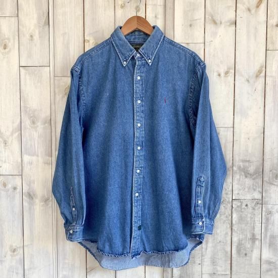 夕陽のTシャツ】”POLO COUNTRY” DENIM SHIRTS/ポロカントリー デニム