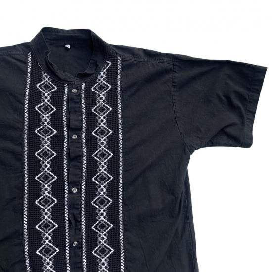 00s THE HAVANERA COキューバ 半袖シャツ 黒 ブラック M 00s THE HAVANERA COキューバ 半袖シャツ 黒 ブラック M The