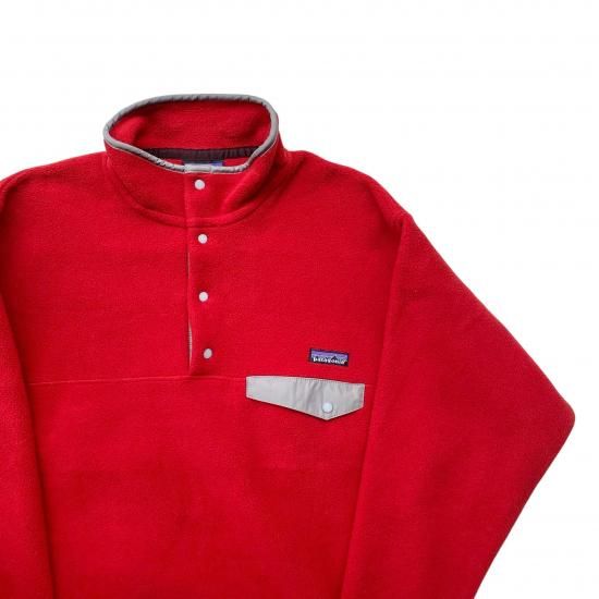 Patagonia レッド シェルドシンチラベスト 90's 89's Patagonia シェルドシンチラベスト 