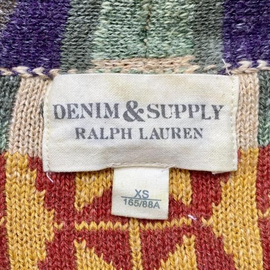 デニム&サプライ コットンカーディガン デニム&サプライ コットンカーディガン Daily Knit Denim