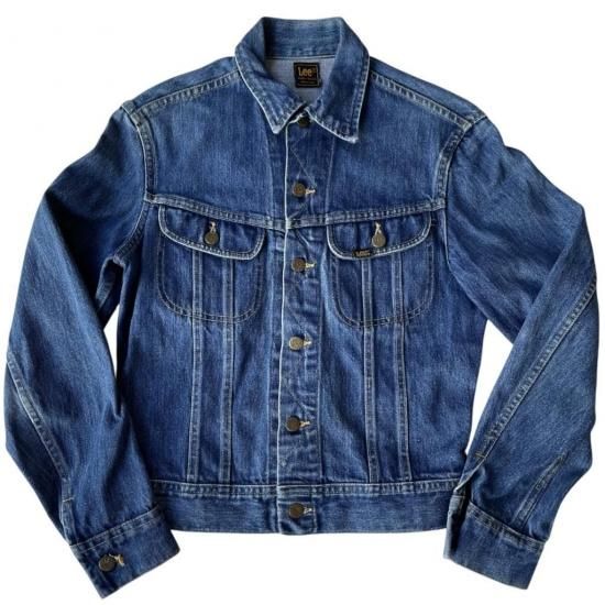夕陽のTシャツ】80'S ~”LEE”220-J PATD-153438 DENIM JACKET USA製