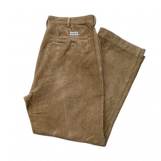 夕陽のTシャツ】”RALPH LAUREN” 2-TUCK CORDUROY PANTS②/ラルフ
