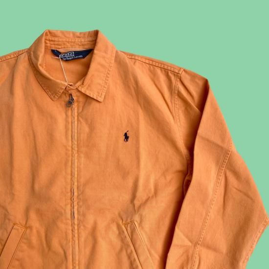 Polo by Ralph Lauren スウィングトップ オレンジ u.s.a 夕陽のTシャツ】”RALPH LAUREN