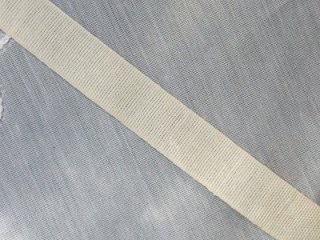 LL05018  ガーゼ織り　綿テープ7�幅（リボン）