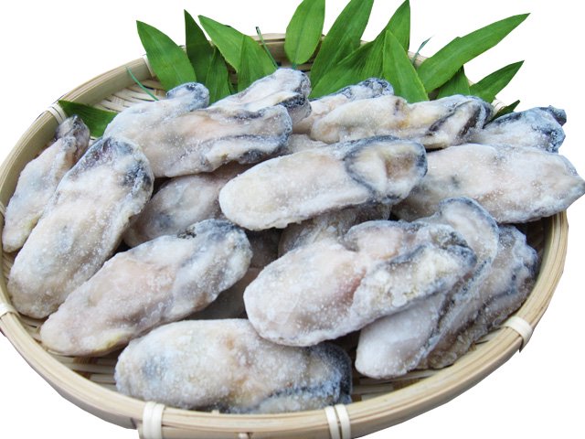 冷凍牡蠣1kg - 浜中水産