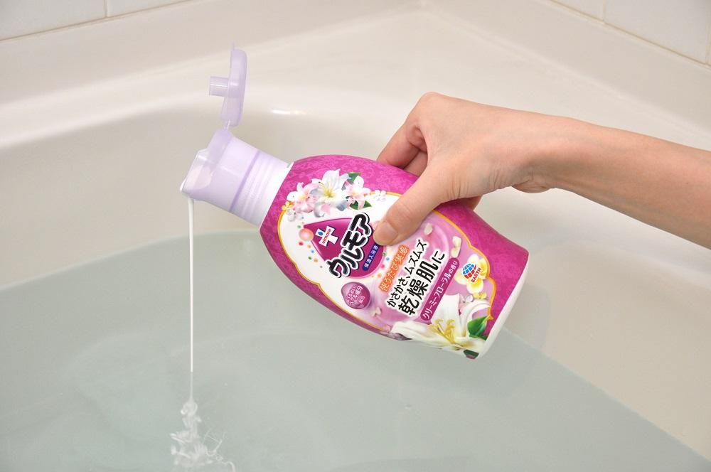 保湿入浴液 ウルモア クリーミーフローラルの香り Shop Earth アース製薬公式オンラインショップ