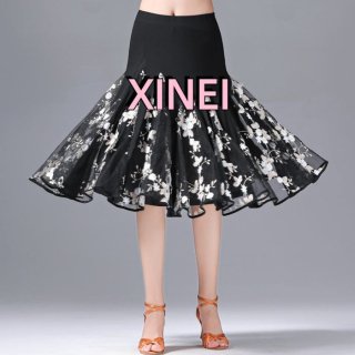 ラテン・スカート - XINEI(シンエイ) ダンスドレス