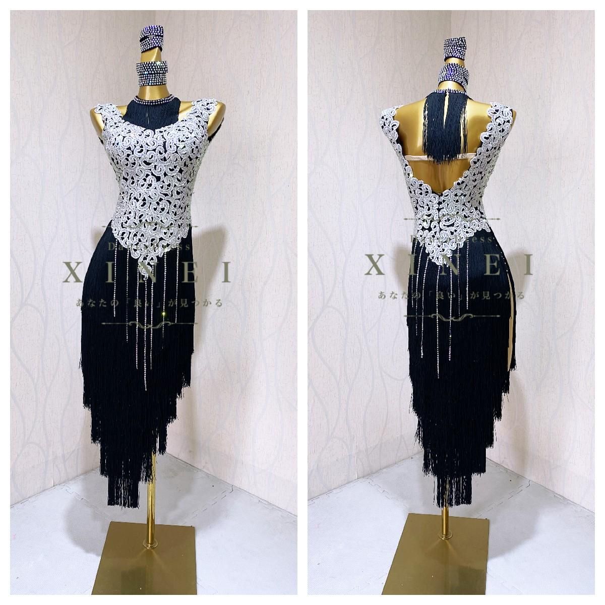 社交ダンス用豪華石装飾ラテンドレス 社交ダンス用豪華石装飾ラテンドレス 【公式通販】