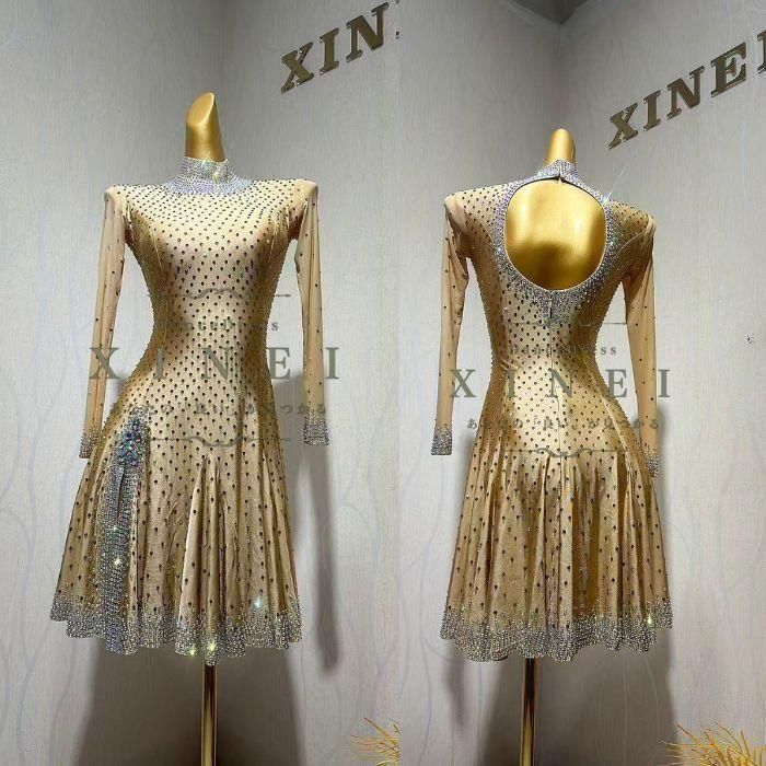 ラテン（競技・デモ）ドレス - XINEI(シンエイ) ダンスドレス