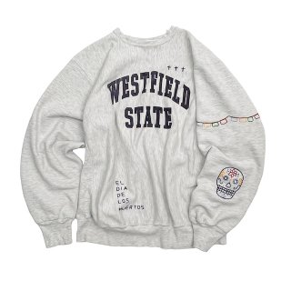 USED×ハンド刺繍 WESTFIELD STATEスエット
