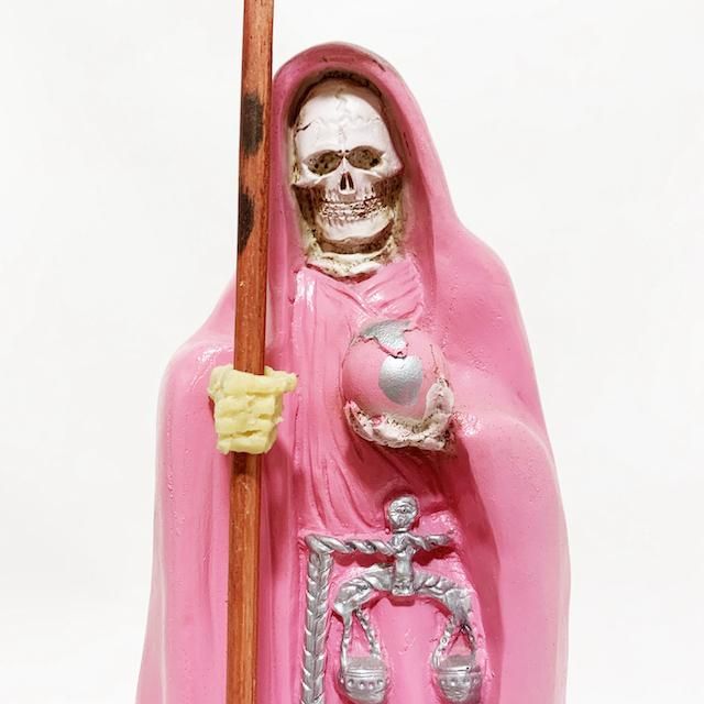 サンタムエルテ ピンク×ゴールド30cm サンタムエルテ30・ピンク - メキシコ雑貨 通販『nifunifa』