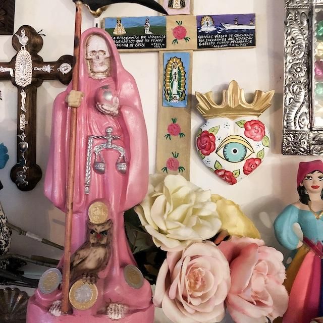 サンタムエルテ30・ピンク - メキシコ雑貨 通販『nifunifa』