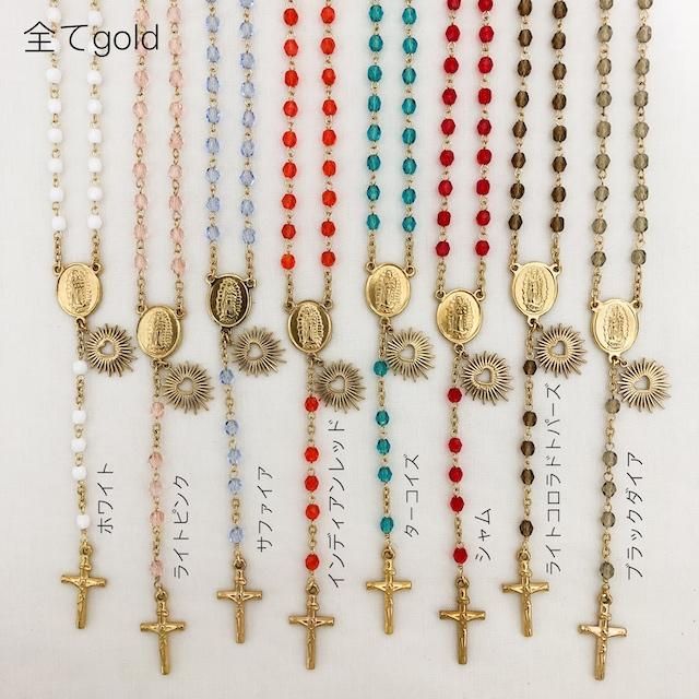 ロザリオスタイルネックレス ankoROCK ネックレス an meets zakka ロザリオテイストクロス